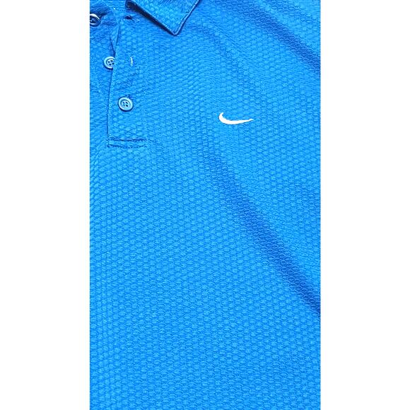 Nike sphere golf polo blue men's size medium - Picture 2 of 7
